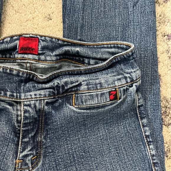 Vintage 7 Pure Low Rise Flare Jeans - Picture 3 of 8